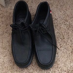 Phat Classic Black Tie-Up Chukka Boot